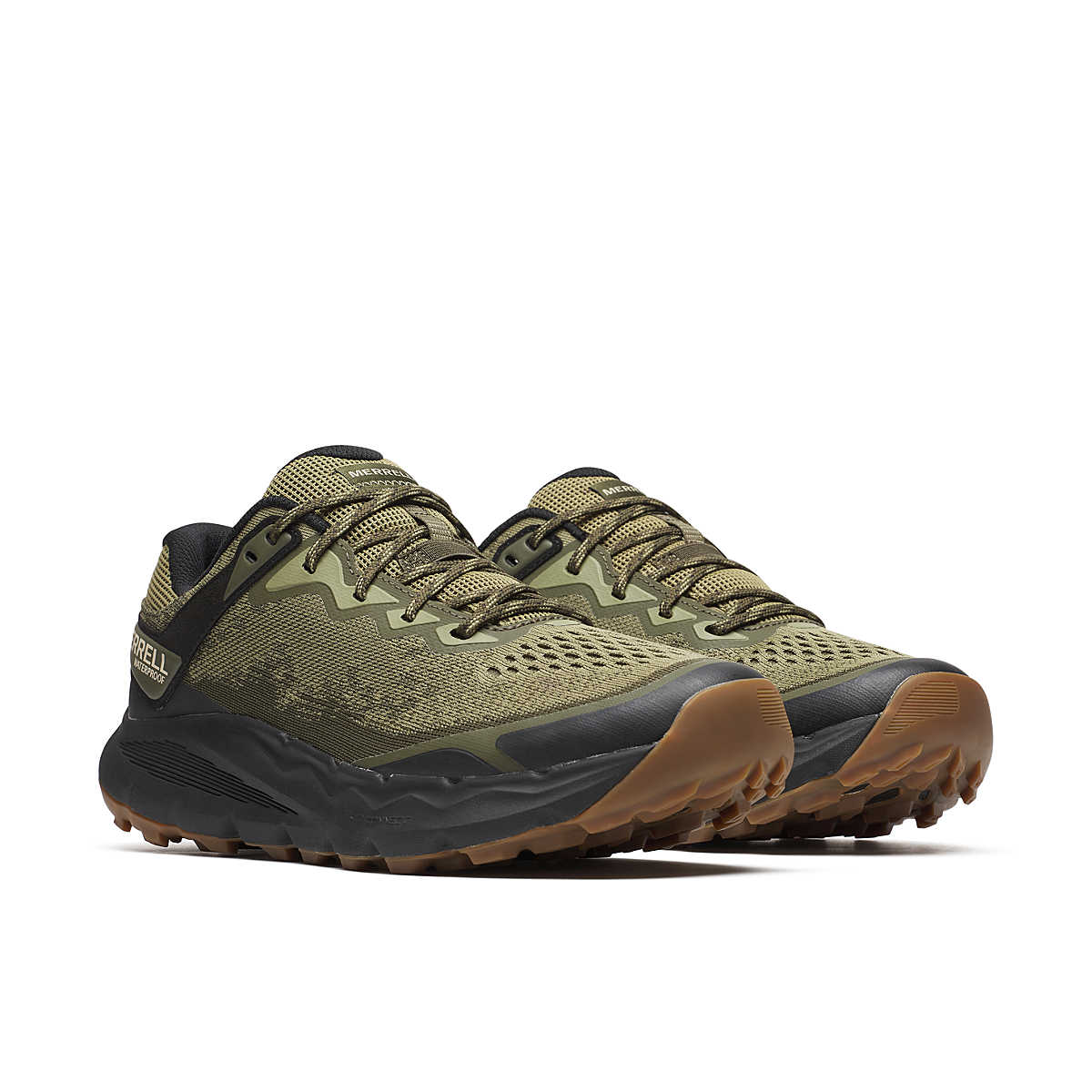 Merrell Men's Waterproof Nova 4 Hiking Boots - Drab Olive
