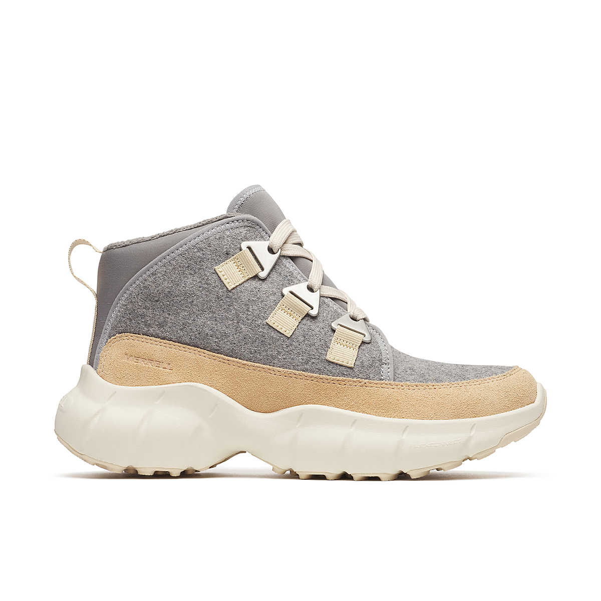 Merrell Women's Clover Mid Wool Waterproof Boots - Latte