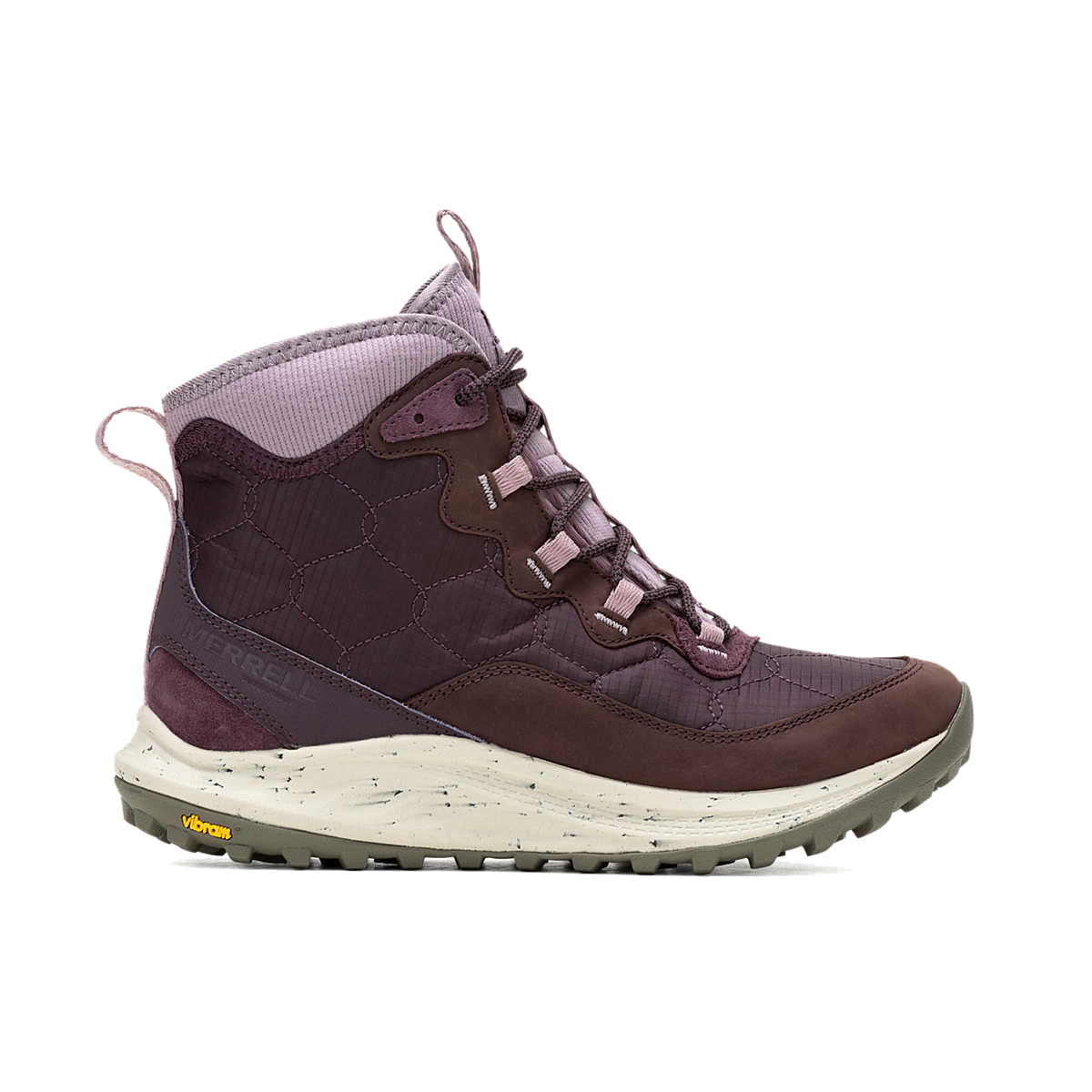 Merrell Women's Antora 3 Thermo Waterproof Mid - Burgundy