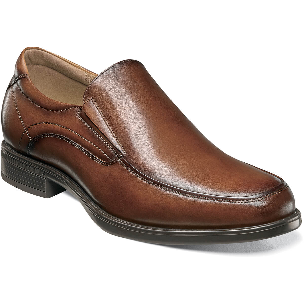 Florsheim Men's Midtown Moc Toe Slip On - Cognac