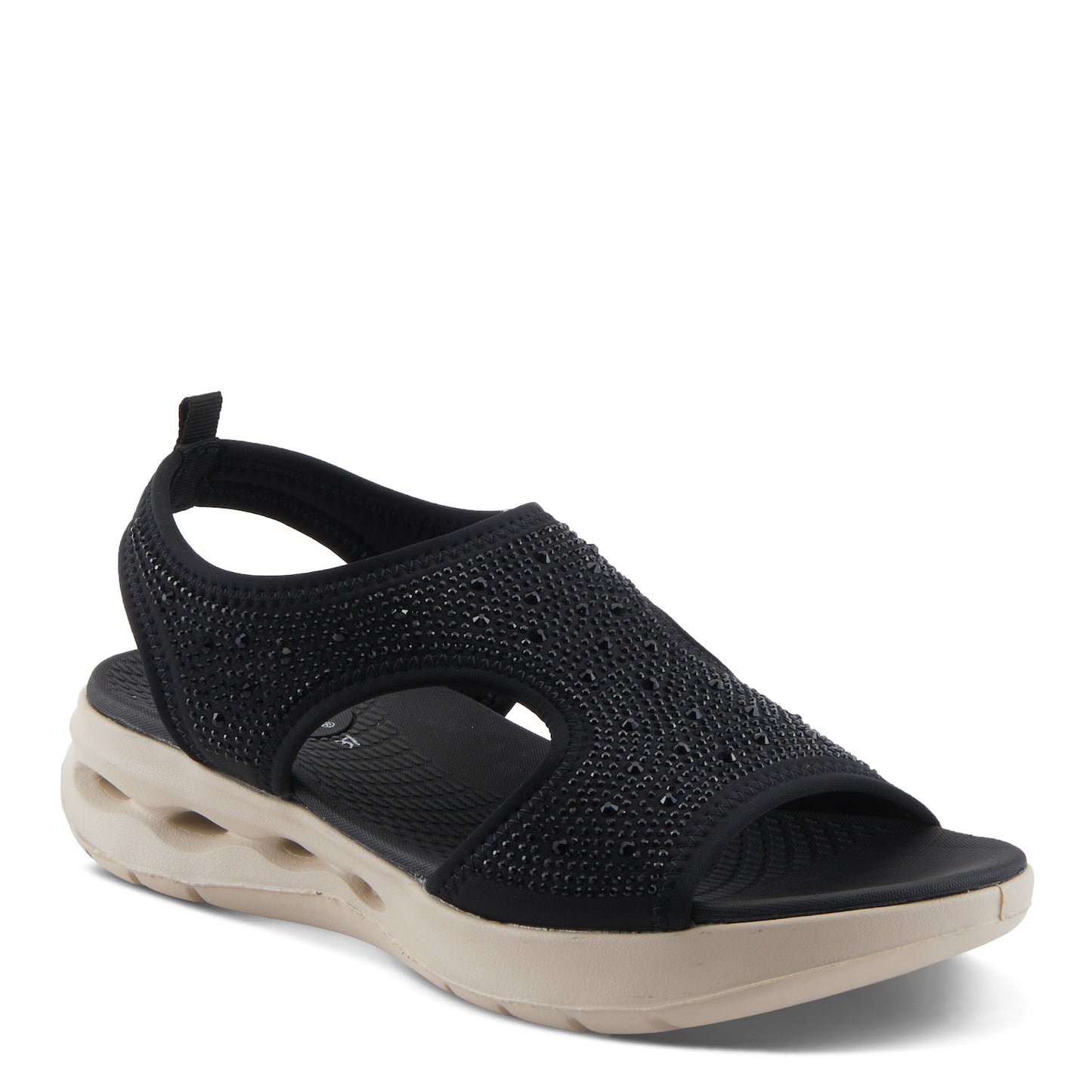 Flexus by Spring Step Women's Gosselin Open Toe Sandal - Black