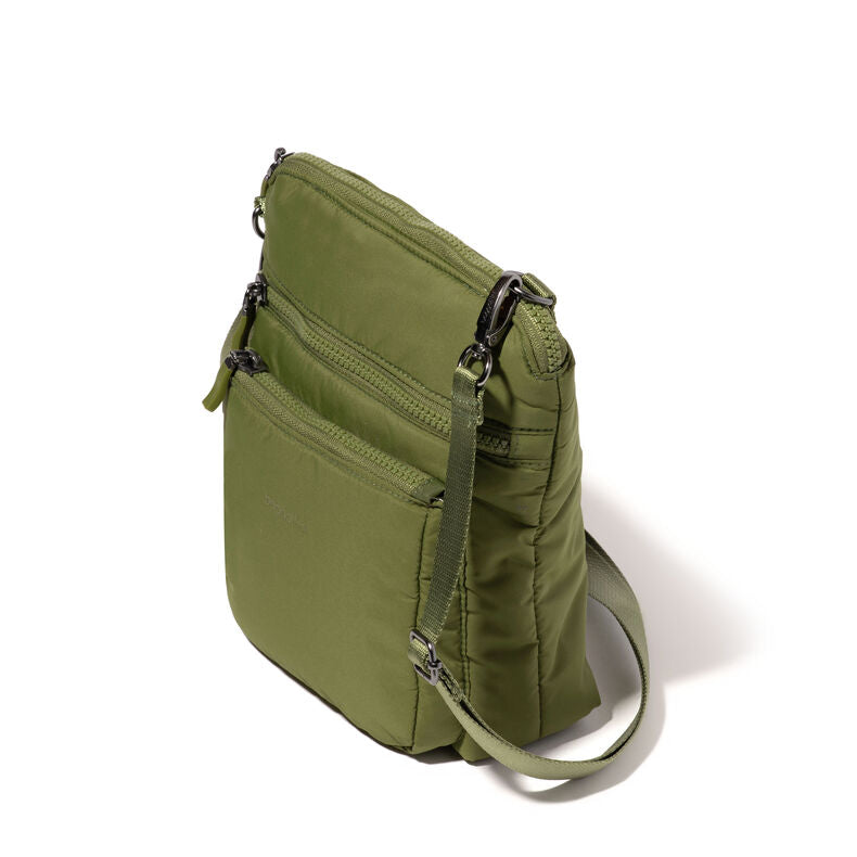 Baggallini Modern Pocket Crossbody - Sage Puff