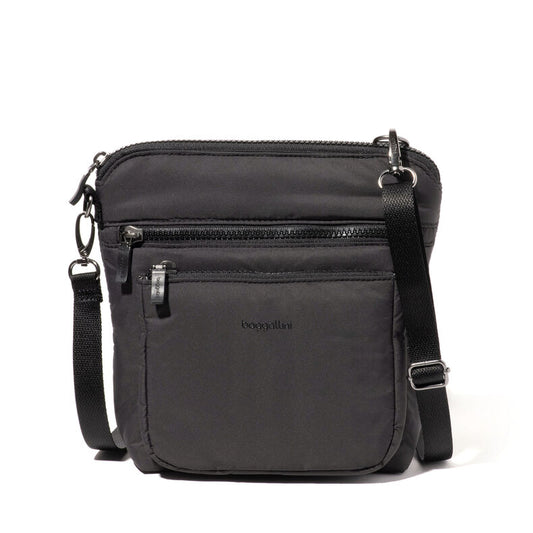 Baggallini Modern Pocket Crossbody - Puff Black