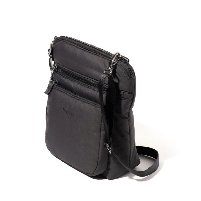 Baggallini Modern Pocket Crossbody - Puff Black