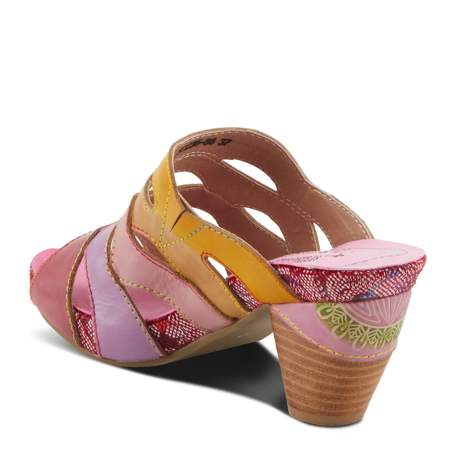 L'Artiste by Spring Step Women's Pita Sandals - Pink Multi