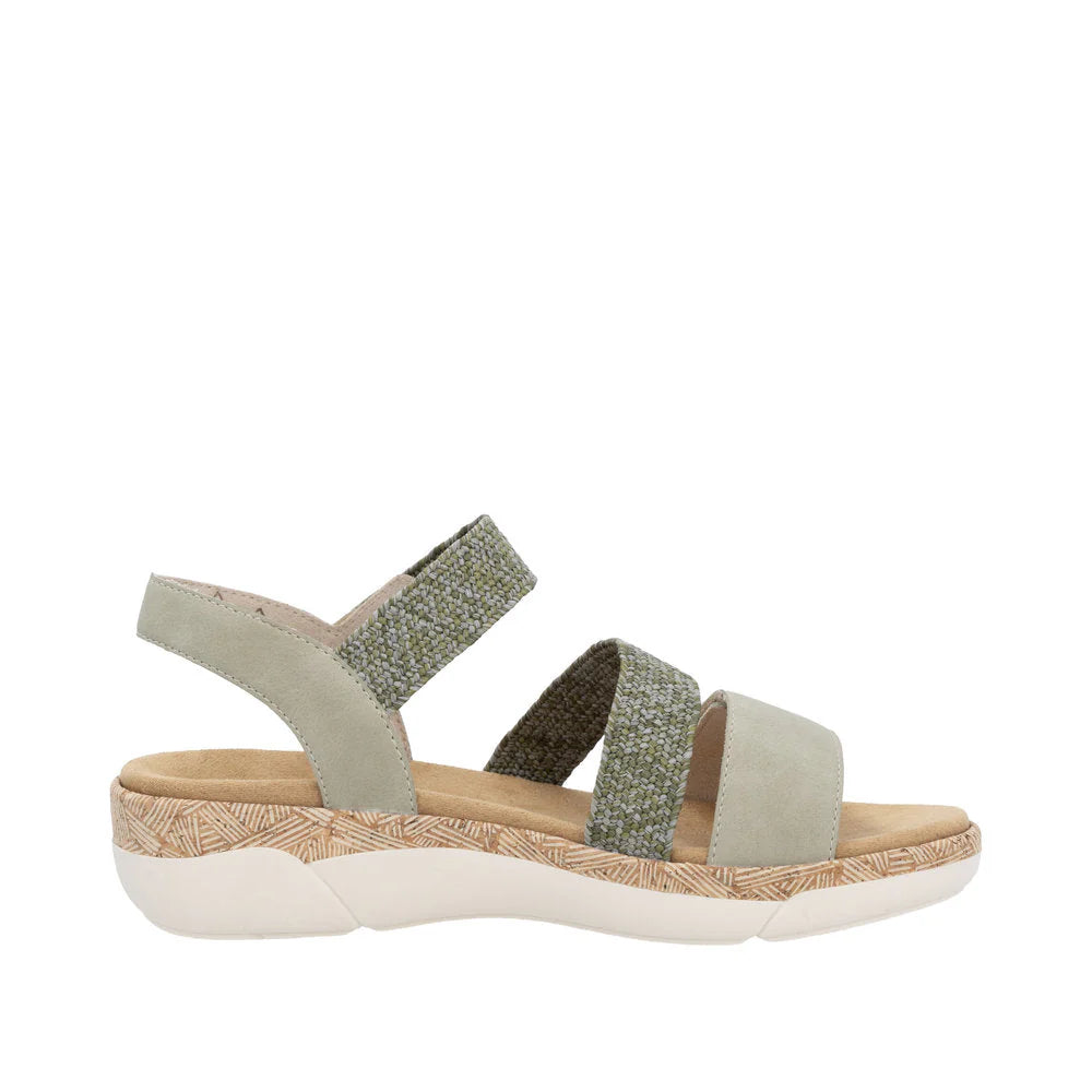 Remonte by Rieker Women's Jocelyn Sandals - Salbei/Olive