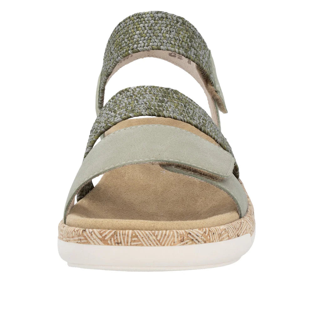 Remonte by Rieker Women's Jocelyn Sandals - Salbei/Olive