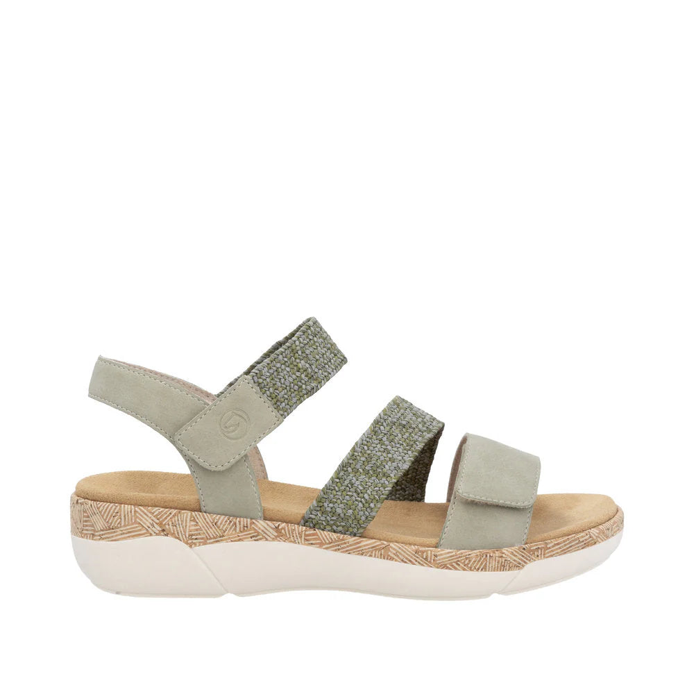 Remonte by Rieker Women's Jocelyn Sandals - Salbei/Olive