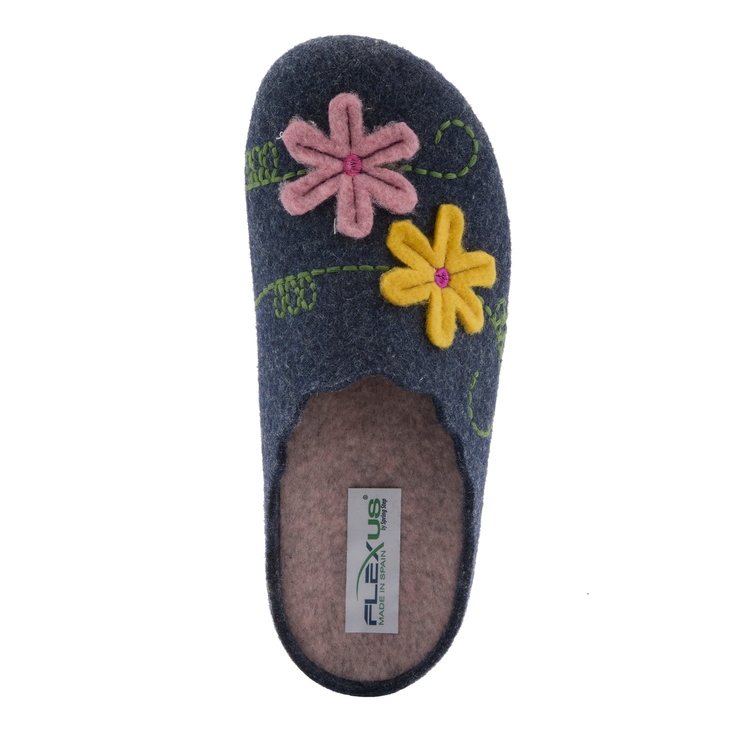 Spring Step Flexus Women's Roseburg Slippers - Navy