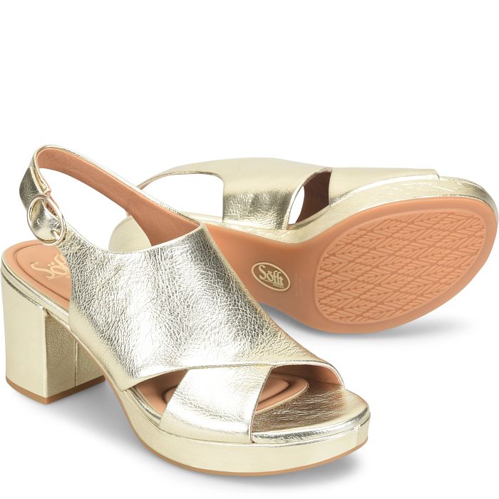 Sofft Women's Liv Modern Dress Sandal - Platino