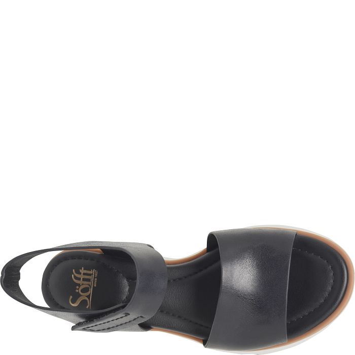 Sofft Women's Morgan Sporty Sandal - Black