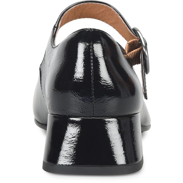 Sofft Women's Laura Heeled Mary Jane Shoe - Black Patent