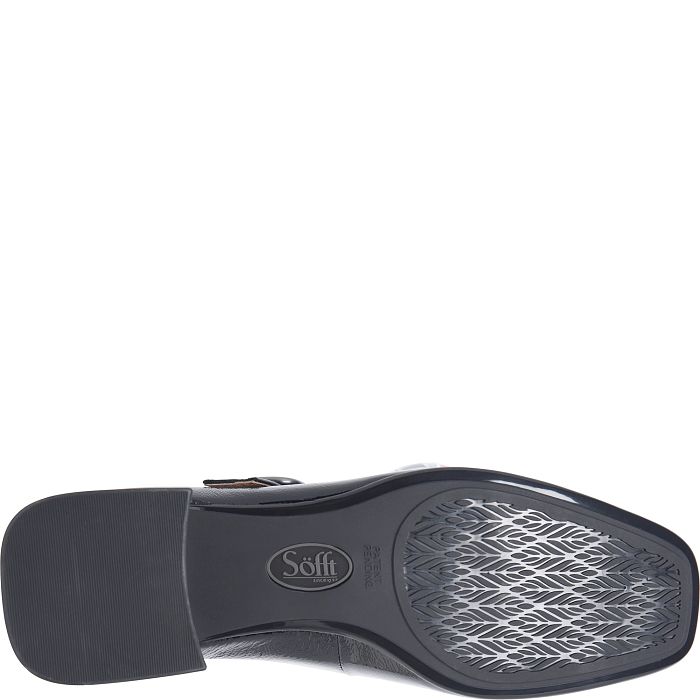 Sofft Women's Laura Heeled Mary Jane Shoe - Black Patent