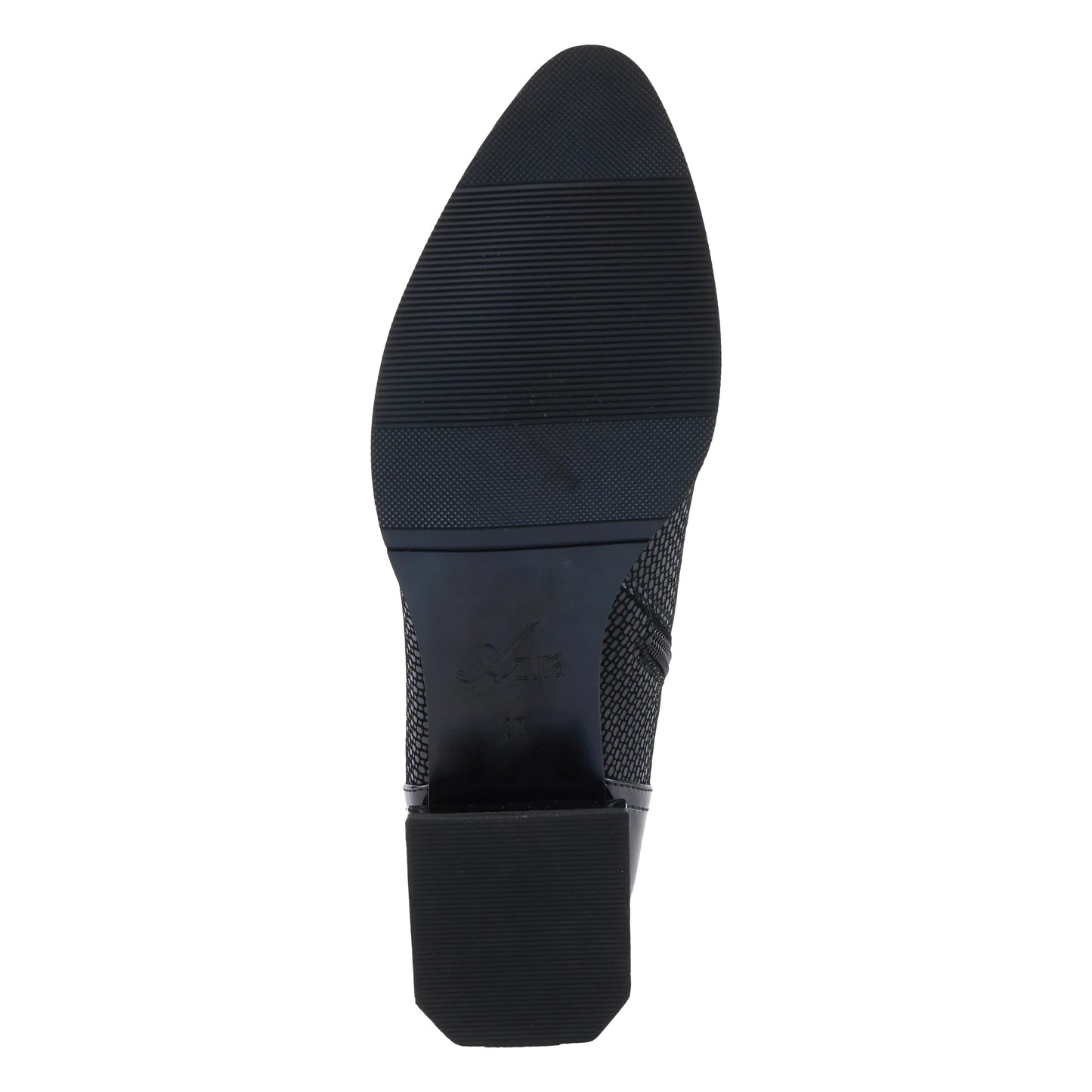 Azura by Spring Step Women's Shelbi Mid Calf Boot - Black Patent