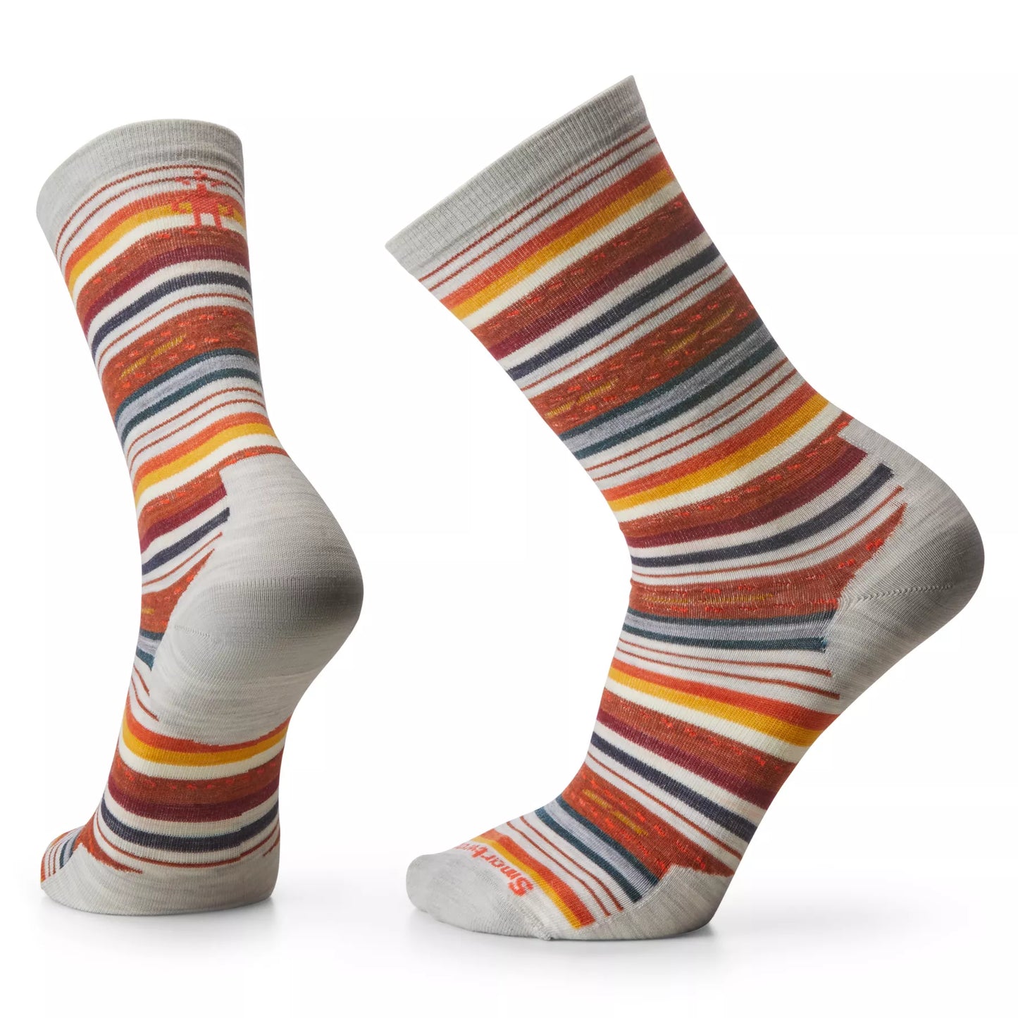 Smartwool Everyday Margarita Zero Cushion Crew Socks - Ash