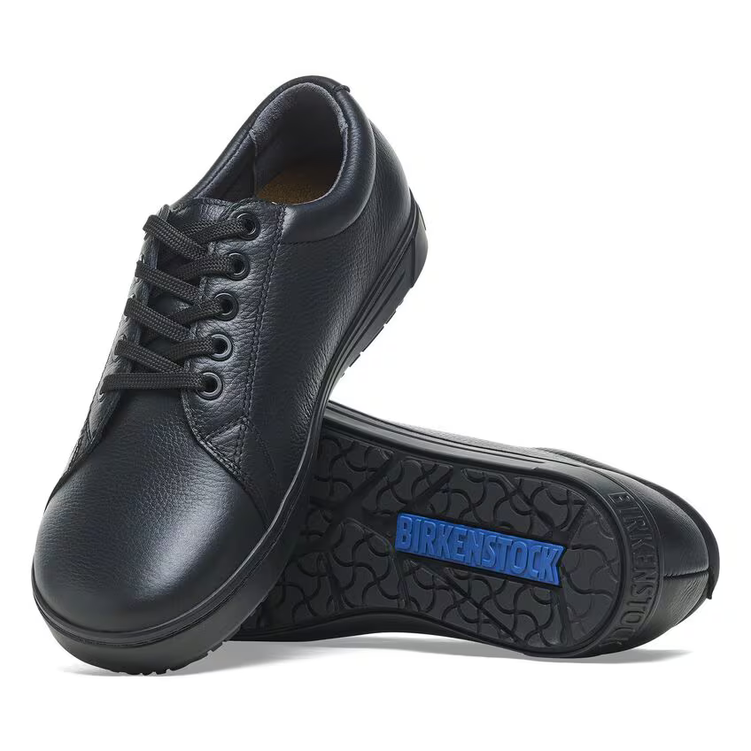 Birkenstock Unisex QO500 Slip Resistant Lace-up Sneaker - Black