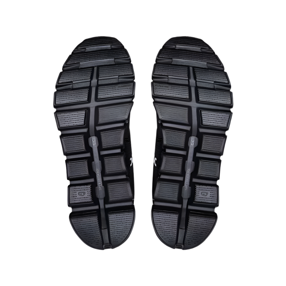 On Running Women's Cloud 6 Waterproof Athletic Shoe - All Black