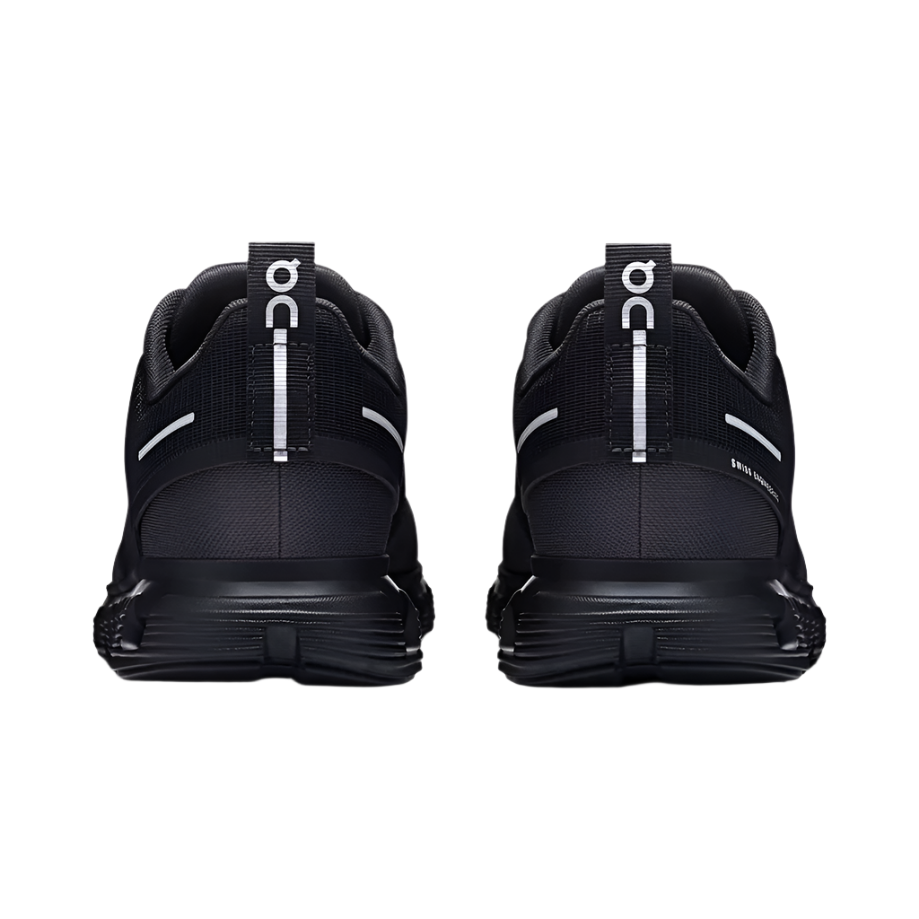 On Running Women's Cloud 6 Waterproof Athletic Shoe - All Black