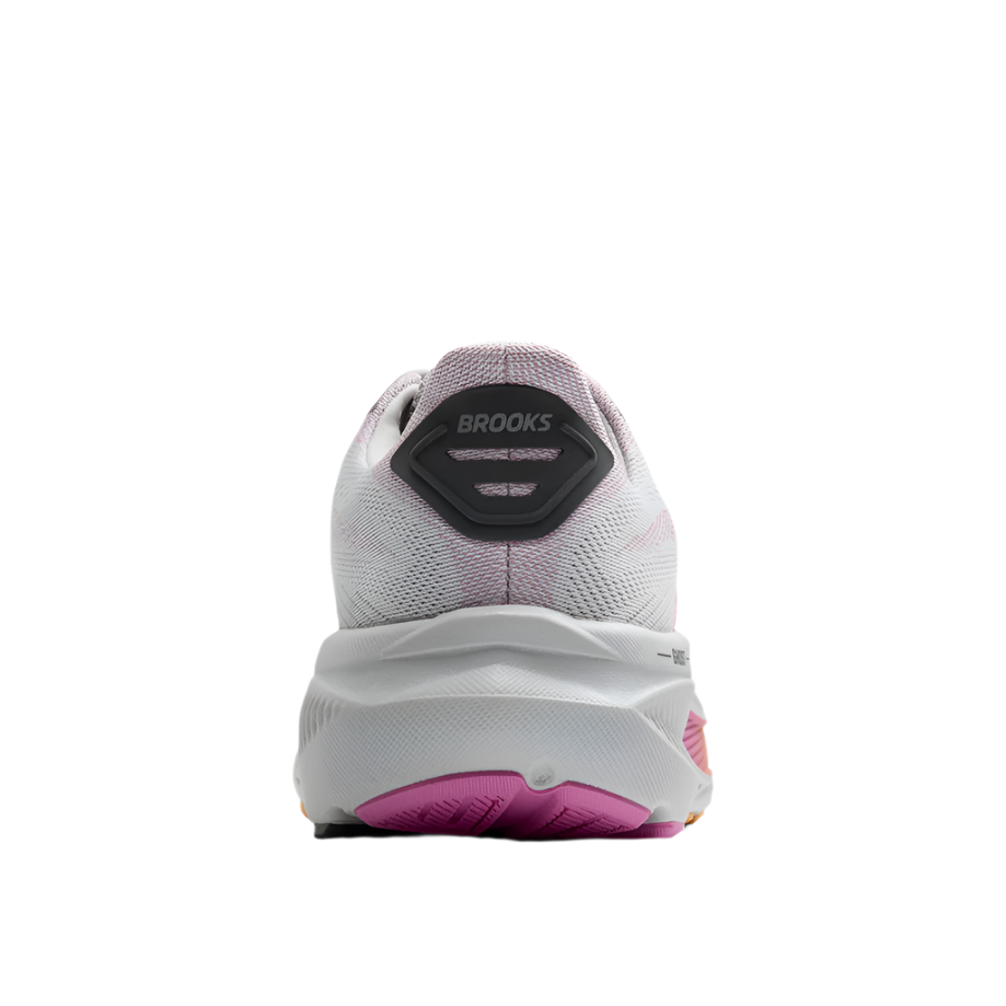 Brooks Women's Ghost 17 Dynamic Road Running Sneaker - Oyster/Apricot/Pink