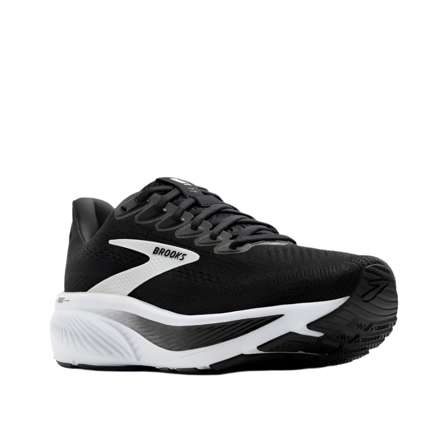 Brooks Women's Ghost 17 Dynamic Road Running Sneaker - Black/Grey/White