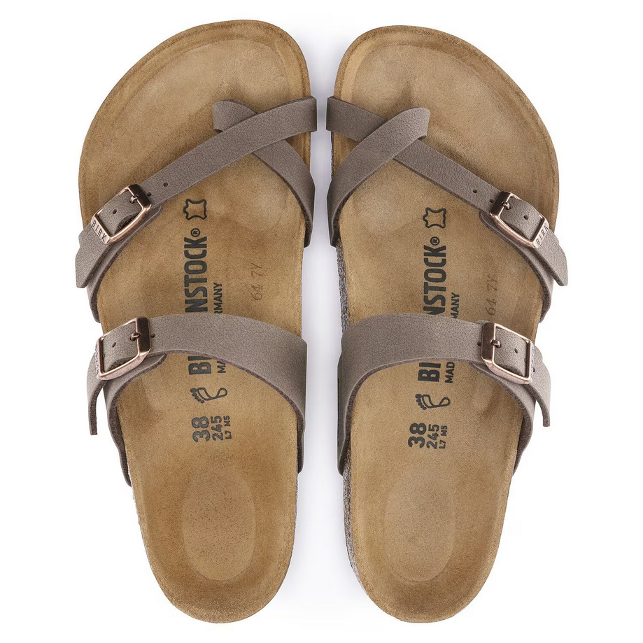 Birkenstock Women's Mayari Birkibuc - Mocha