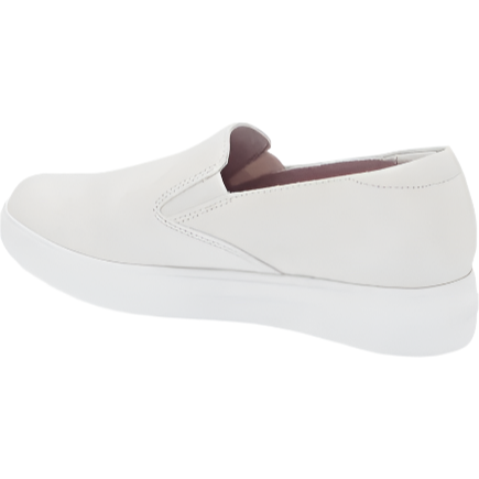 Munro Women's Lennox Slip-On Sneaker - White Snake Print Suede
