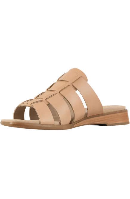 Munro Women's Carrera Sandal - Tan Leather