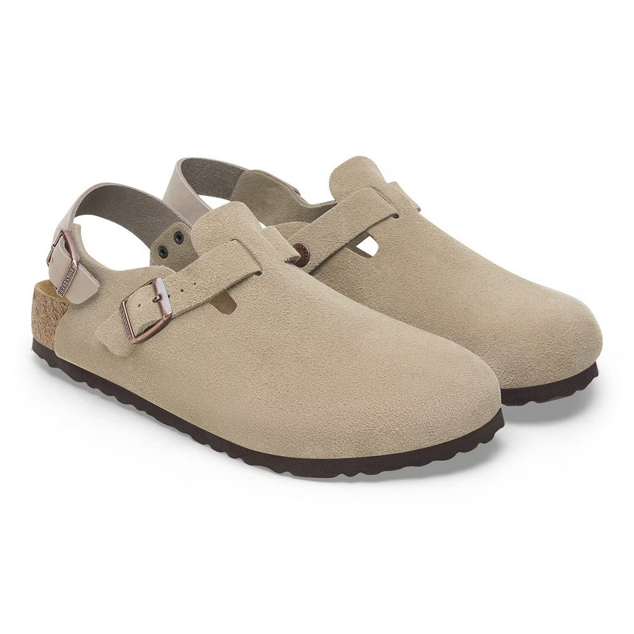 Birkenstock Men's Tokio Clog - Taupe Suede