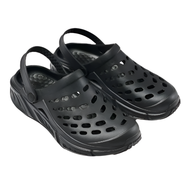 Joybees Men's Trekking Clog - Black
