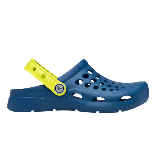 Joybees Kids Active Clogs - Navy/Citrus