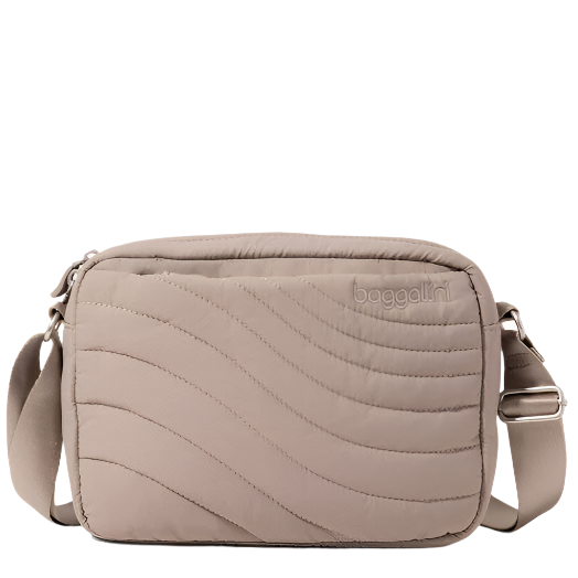 Baggallini Set Wave Crossbody - Moonrock Wave Puff
