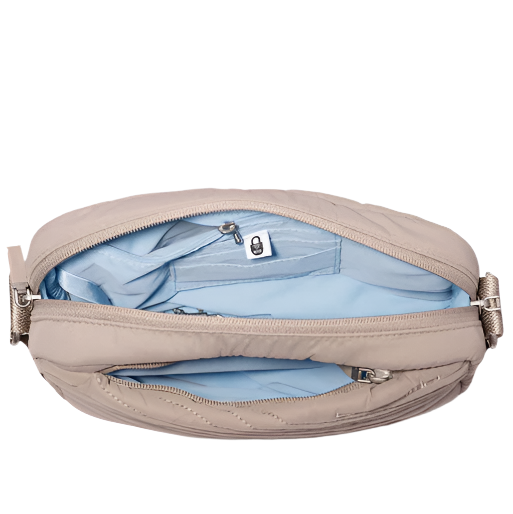 Baggallini Set Wave Crossbody - Moonrock Wave Puff