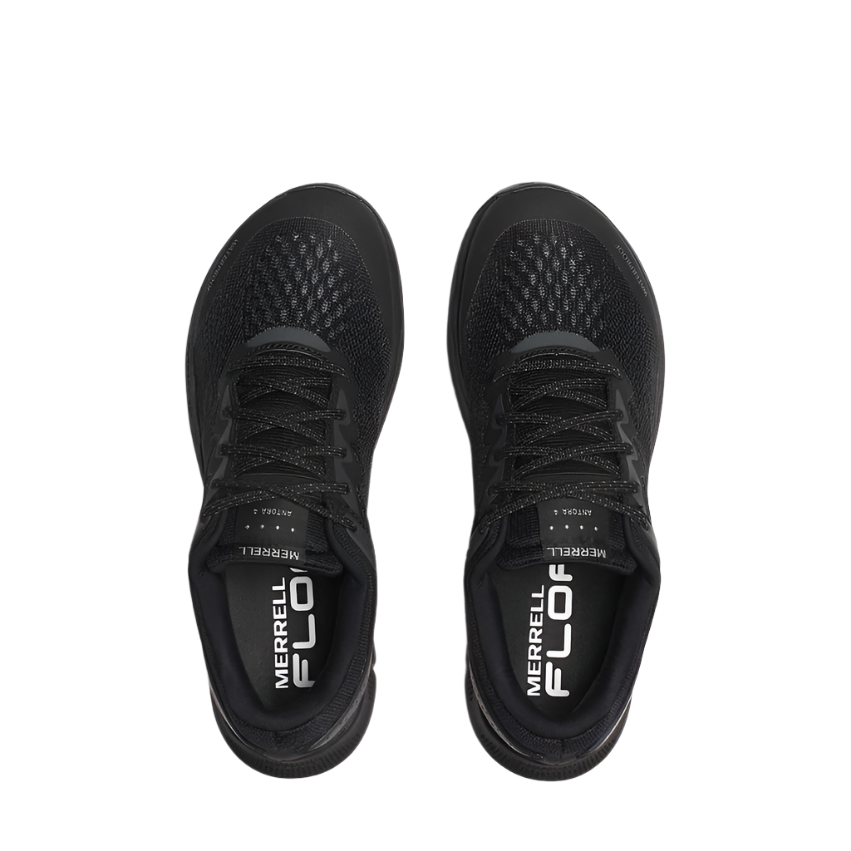 Merrell Women's Antora 4 Waterproof Sneaker - Black/Graphite