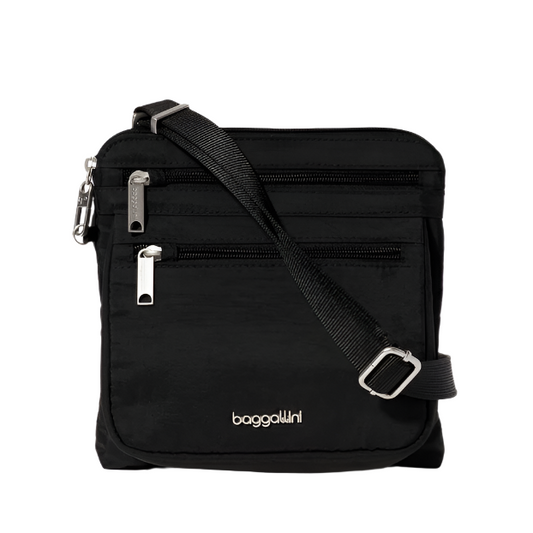 Baggalini Securtex® Anti-Theft Handbag - Black