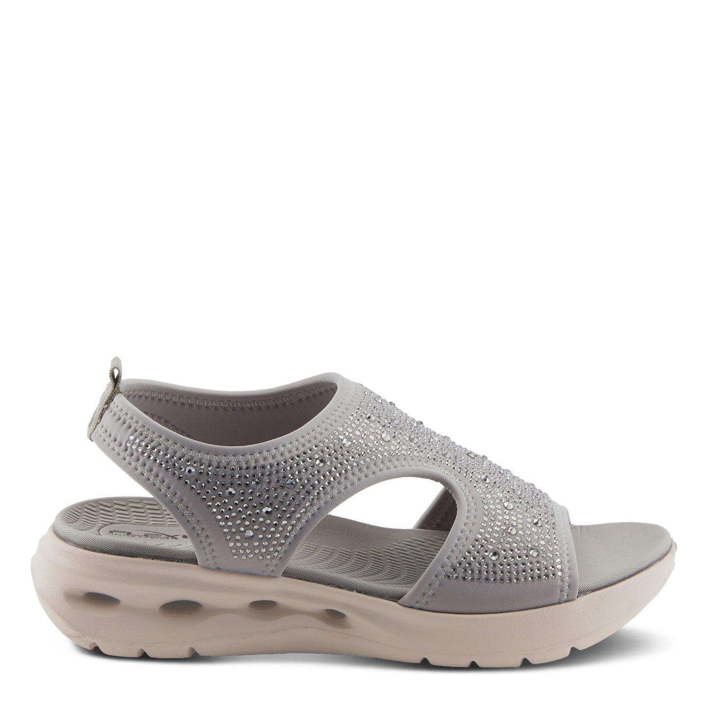 Flexus by Spring Step Women's Gosselin Open Toe Sandal - Grey