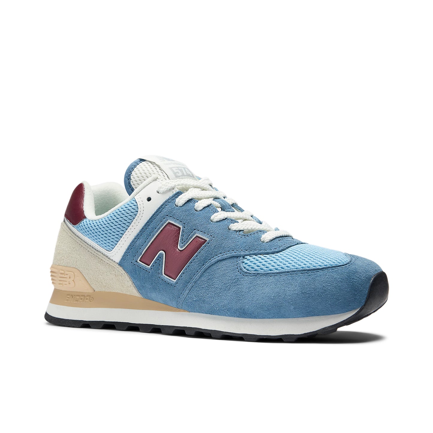 New Balance Men's 574 Sneaker - Shoreline Blue with Stillwater