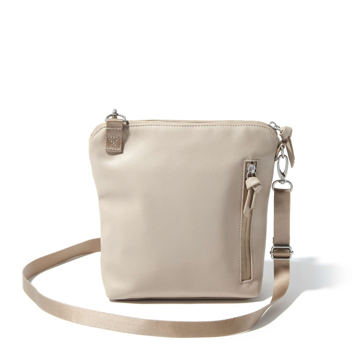 Baggallini Vegan Crossbody Bag - Latte