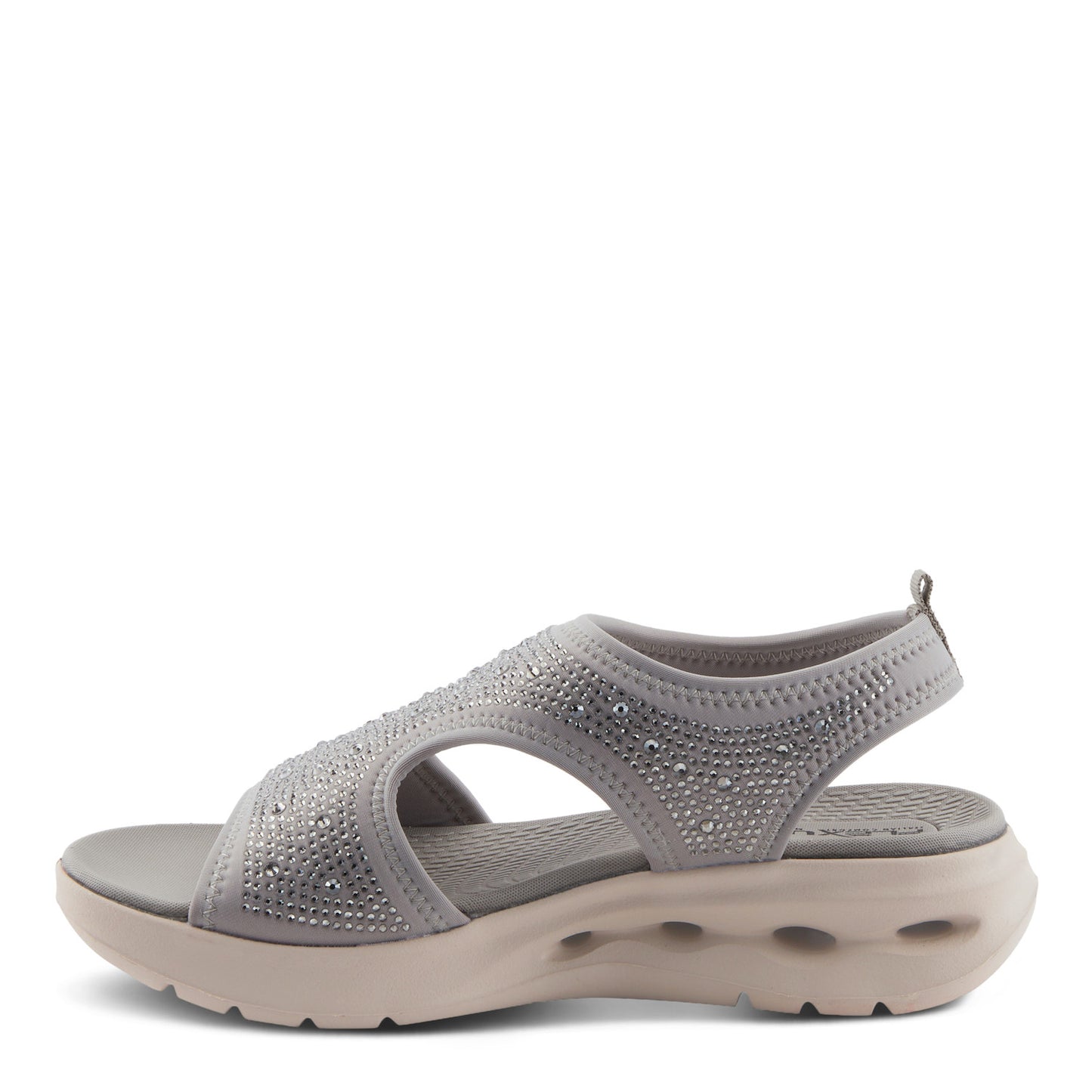 Flexus by Spring Step Women's Gosselin Open Toe Sandal - Grey