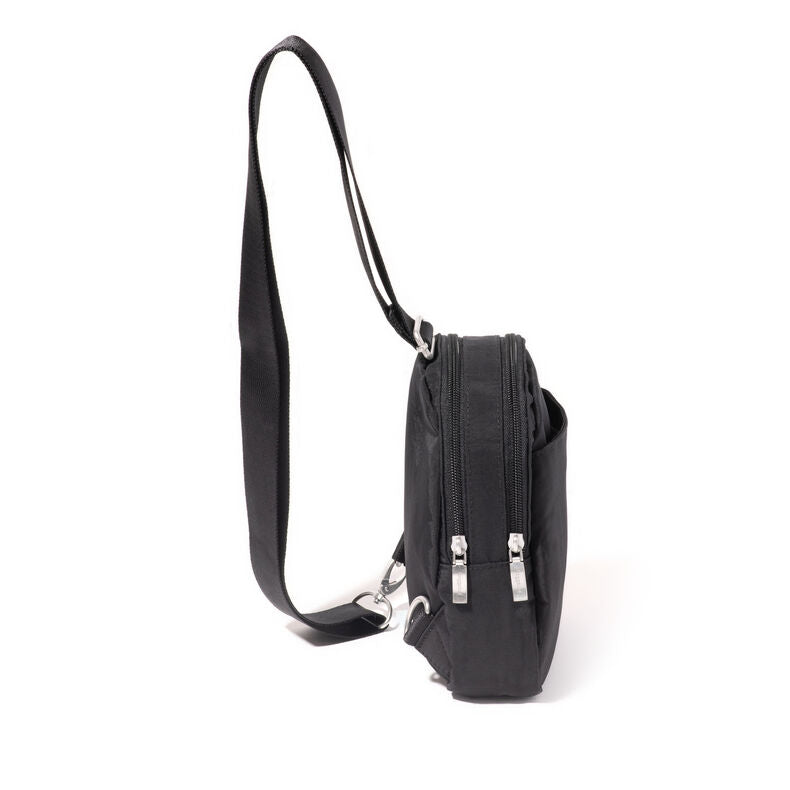 Baggallini Double Zip Mini - Black