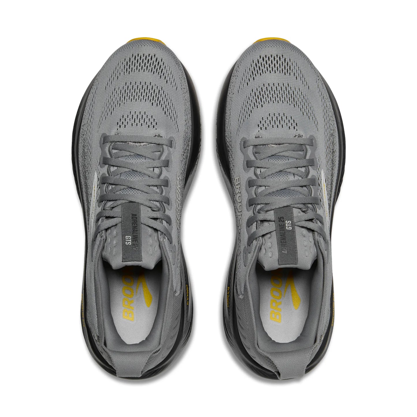 Brooks Men's Adrenaline GTS 25-Primer Grey/Ebony/Jasmin