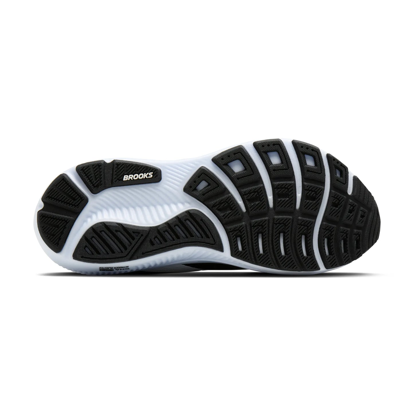 Brooks Men's Ghost 18 Running Shoe - Black/Grey/White