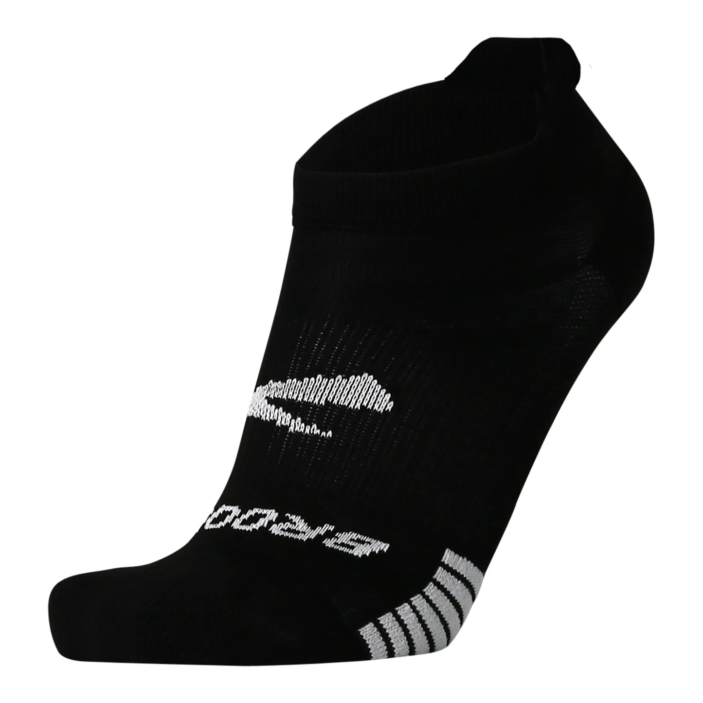 Brooks Ghost Lite No Show Socks Two Pack - Black