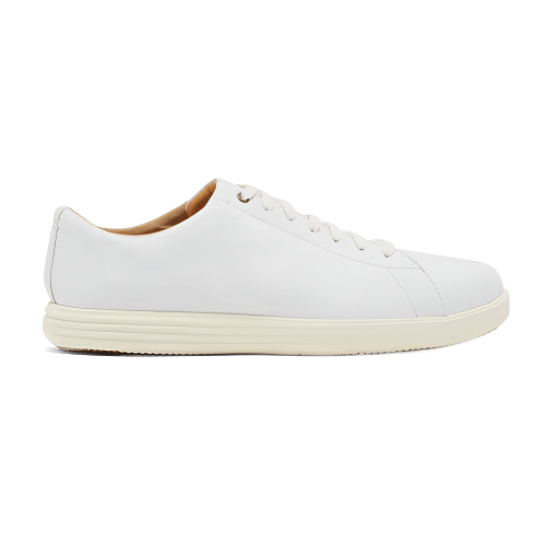 Cole Haan Men's Grand Crosscourt Sneaker - White Leather