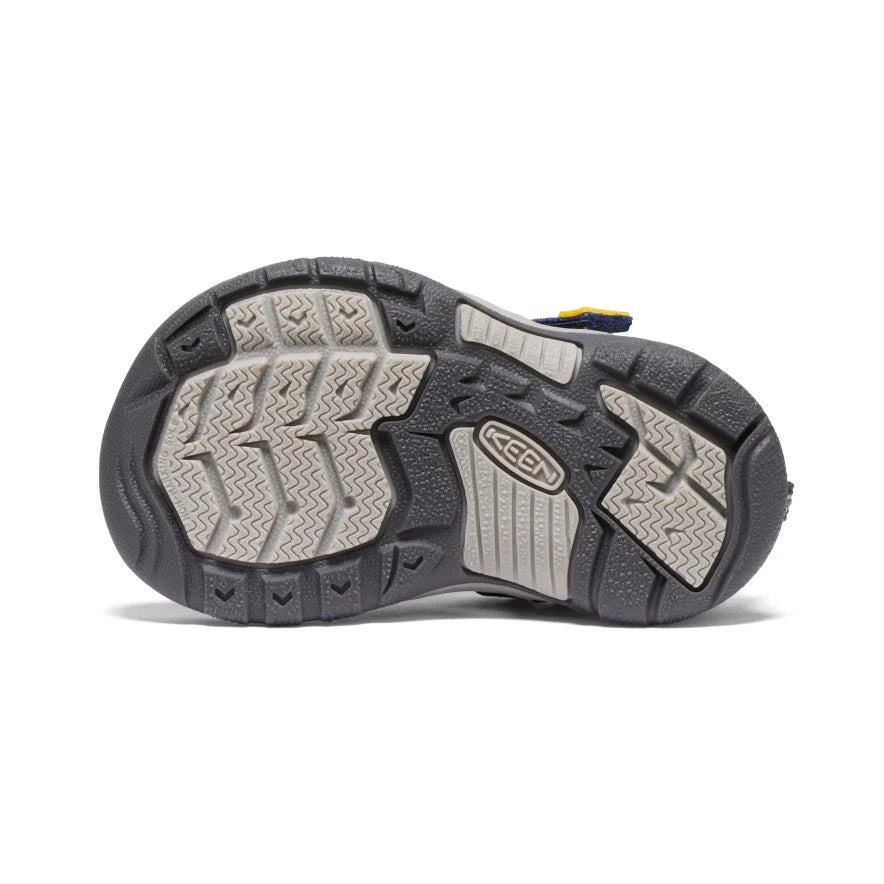 Keen Toddlers' (Sizes 4-7) Newport H2 Infant Sandal - Naval Academy/Keen Yellow
