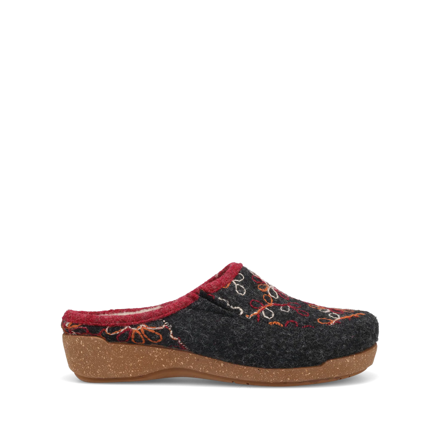 Taos Women's Woolflower Slip-on - Charcoal