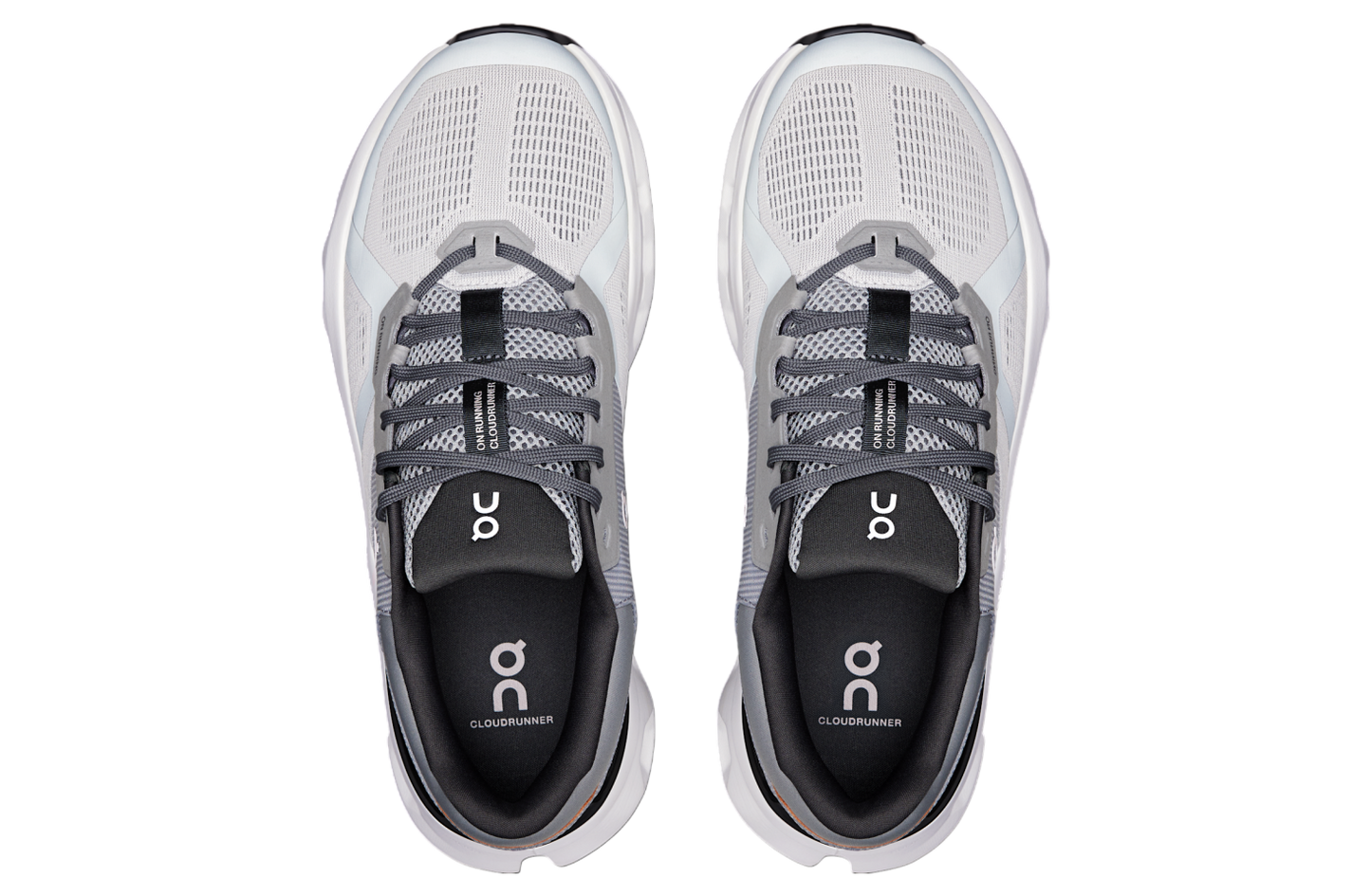 On Running Men's Cloudrunner 2 Running Shoe - Wolf/Ivory