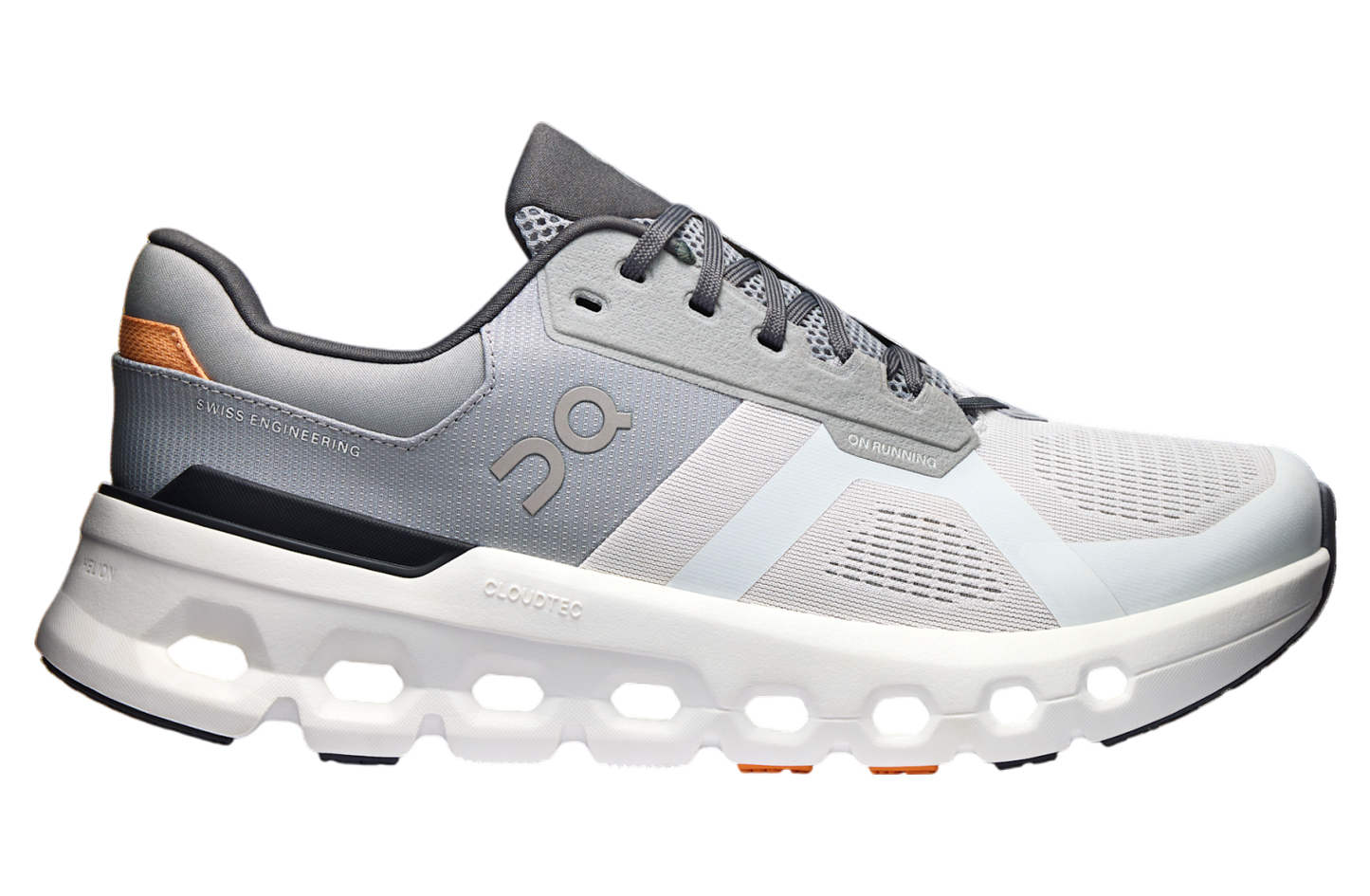 On Running Men's Cloudrunner 2 Running Shoe - Wolf/Ivory