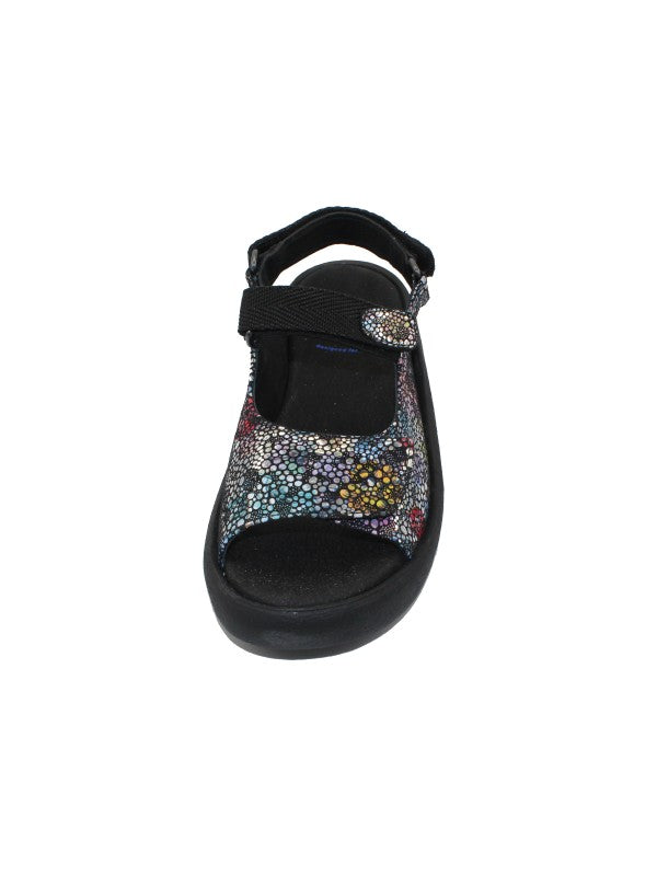 Wolky Women's Jewel - Black Multi Colmeia Suede