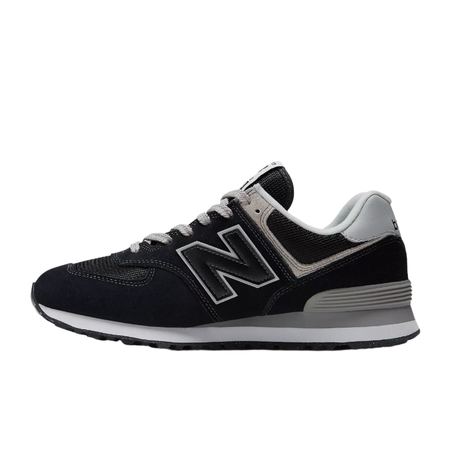 New Balance Men's 574 Core Sneaker - Black/White