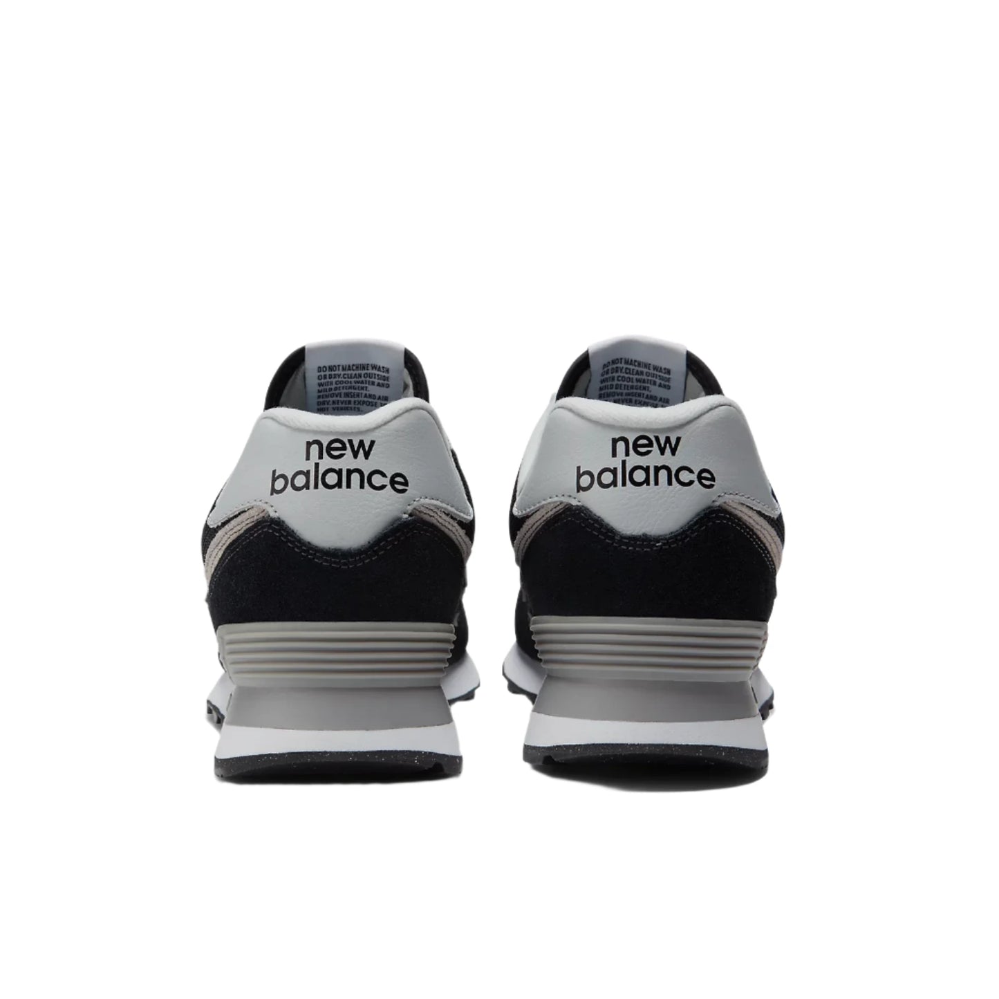 New Balance Men's 574 Core Sneaker - Black/White